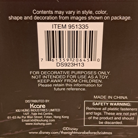 Disney Holiday Disney The Nightmare Before Christmas Light Up Tree